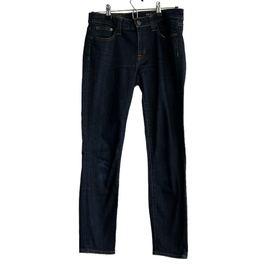 Ladies J. Crew Toothpick Ankle Dark Wash Jeans 28